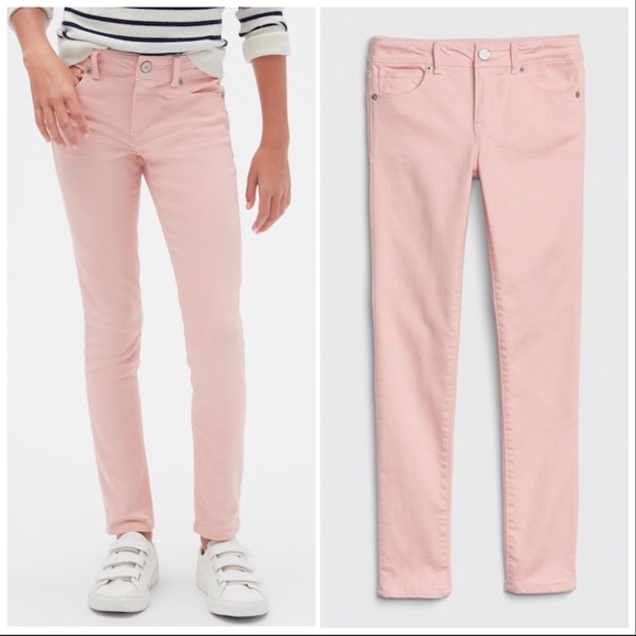 GAP Other - Gap Kids Girls Super Skinny Sparkly Pink Jeans 8 R